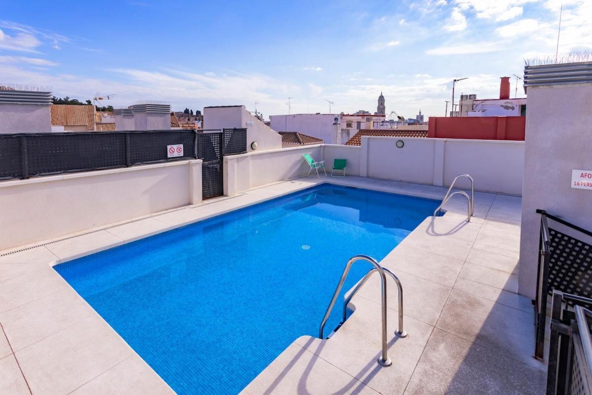 -Malagasunapts- Central Freeparking Rooftoppool Buitenkant foto